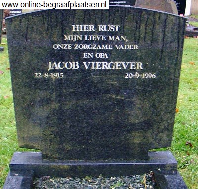 Jacob Viergever 1915-1996
